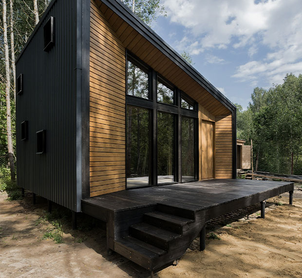 Фундамент на винтовых сваях 6х6 в Арамиле